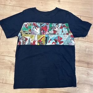 Marvel Spiderman Comic Strip T-Shirt
